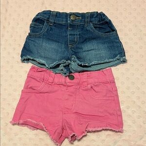 Garanimals Denim and Pink Kids Shorts